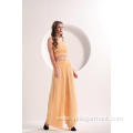 Wide Leg Pants Women's Yellow Strip Wide Leg Pants Factory